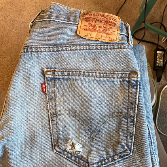 Men’s Levi’s 550 Jeans. 34X34. - Picture 7 of 9